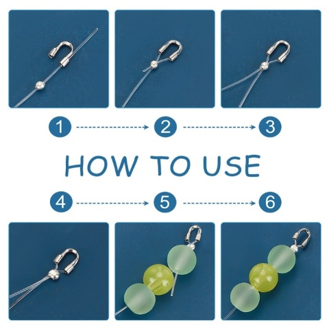 Horseshoe cable cover, surgical steel 316L, 6.5x4 mm, 10 pcs, gold-plated IP coating