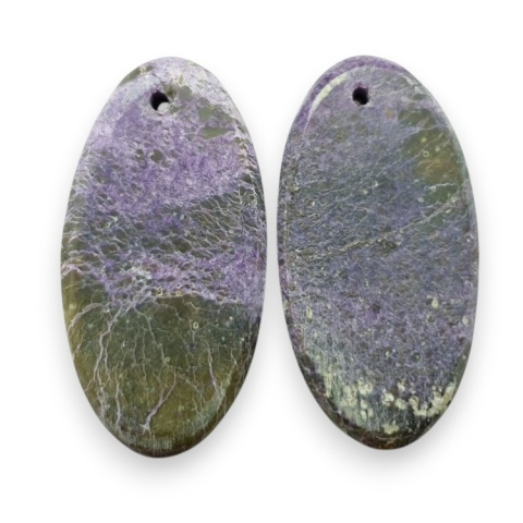 Stichtyt para kaboszonów z dziurką 28x14 mm nr R852
