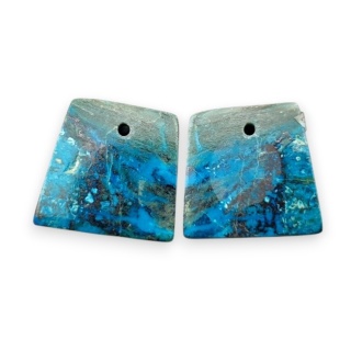 Szatukit para kaboszonów z dziurką 13x14 mm nr S148