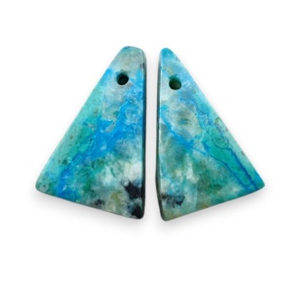 Szatukit para kaboszonów z dziurką 17x11 mm nr S145