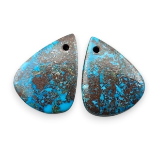 Szatukit para kaboszonów z dziurką 17x13 mm nr S146