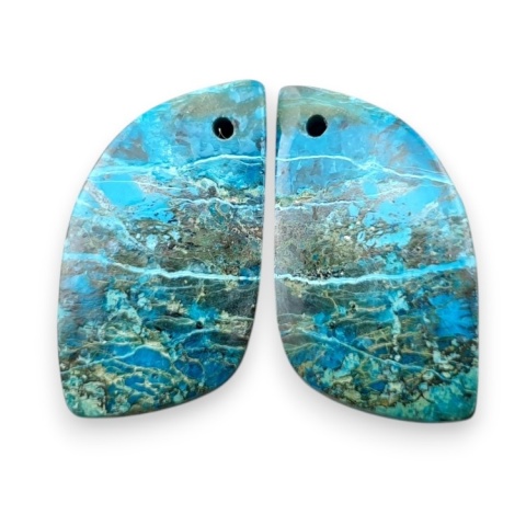 Szatukit para kaboszonów z dziurką 22x12 mm nr S118