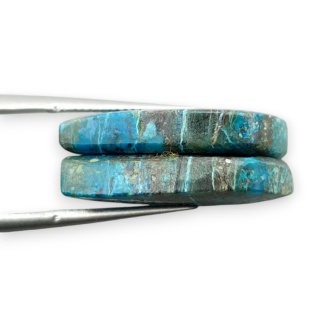 Szatukit para kaboszonów z dziurką 22x12 mm nr S118