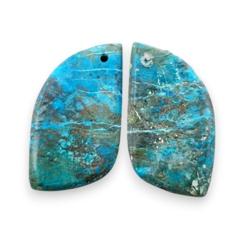 Szatukit para kaboszonów z dziurką 22x12 mm nr S118