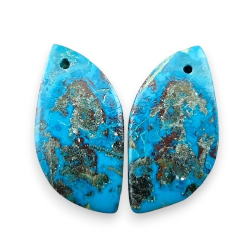 Szatukit para kaboszonów z dziurką 23x12 mm nr S155