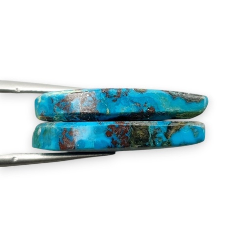 Szatukit para kaboszonów z dziurką 23x12 mm nr S155