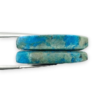 Szatukit para kaboszonów z dziurką 24x14 mm nr S149