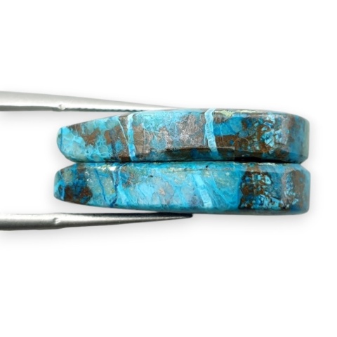 Szatukit para kaboszonów z dziurką 25x14 mm nr S130
