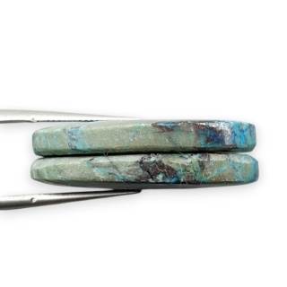 Szatukit para kaboszonów z dziurką 27x15 mm nr S164