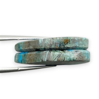 Szatukit para kaboszonów z dziurką 27x17 mm nr S167