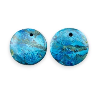 Szatukit para kaboszonów z dziurką fi 14mm nr S119