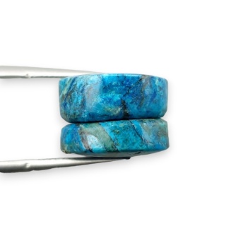 Szatukit para kaboszonów z dziurką fi 14mm nr S119