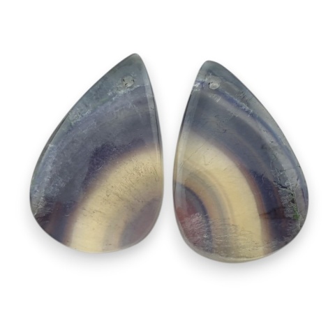 Fluoryt para kaboszonów z dziurką 23x15 mm nr S257