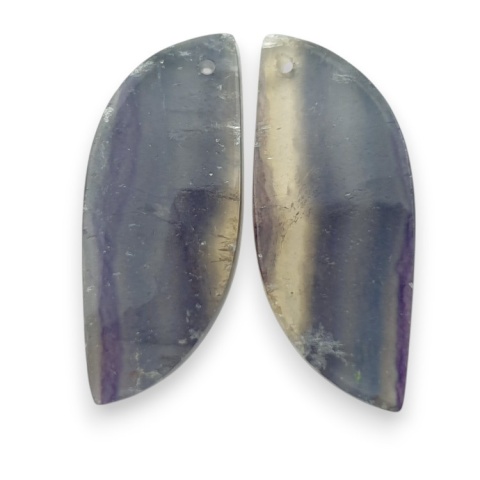 Fluoryt para kaboszonów z dziurką 24x14 mm nr S260