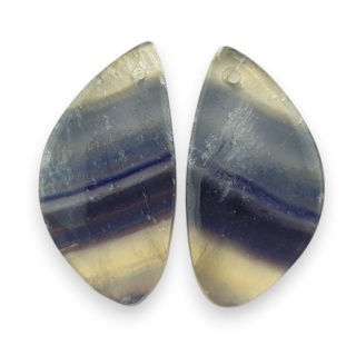 Fluoryt para kaboszonów z dziurką 26x14 mm nr S247