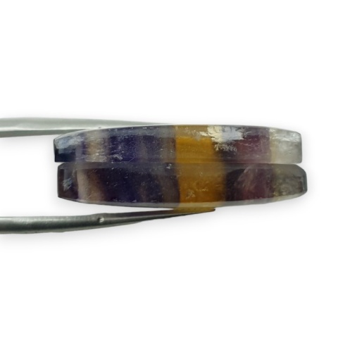 Fluoryt para kaboszonów z dziurką 27x15 mm nr S278