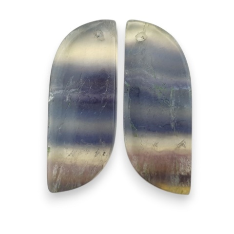 Fluoryt para kaboszonów z dziurką 28x11 mm nr S286