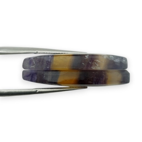 Fluoryt para kaboszonów z dziurką 28x13 mm nr S244