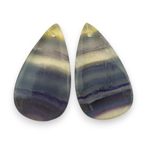 Fluoryt para kaboszonów z dziurką 28x15 mm nr S209