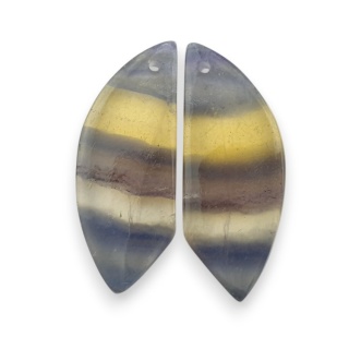 Fluoryt para kaboszonów z dziurką 29x11 mm nr S216