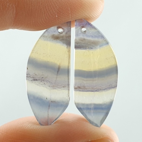 Fluoryt para kaboszonów z dziurką 29x11 mm nr S216