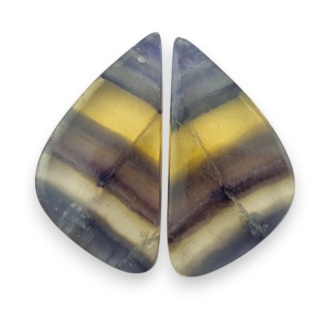 Fluoryt para kaboszonów z dziurką 29x15 mm nr S262