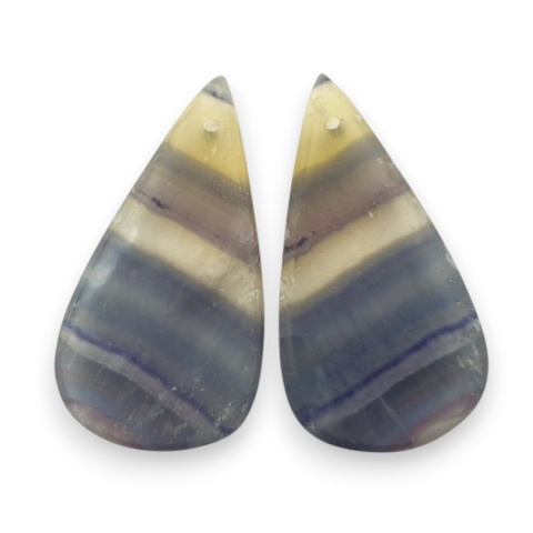 Fluoryt para kaboszonów z dziurką 30x16 mm nr S281