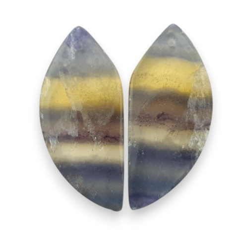 Fluoryt para kaboszonów z dziurką 31x14 mm nr S280