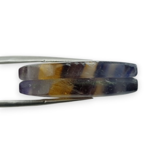 Fluoryt para kaboszonów z dziurką 31x14 mm nr S280