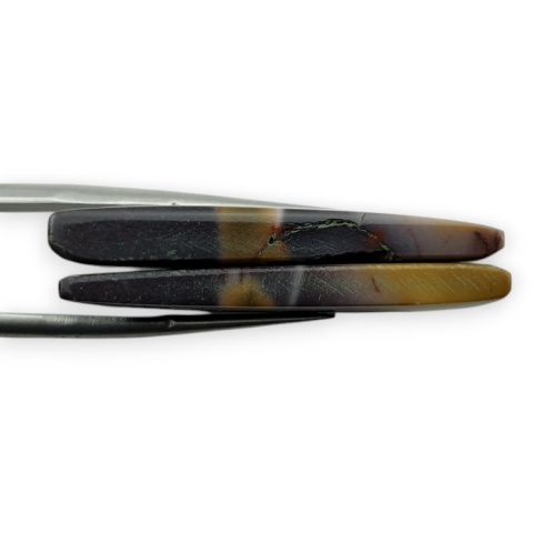 Mokait para kaboszonów z dziurką 35x12 mm nr S91