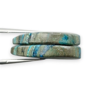 Szatukit para kaboszonów z dziurką 24x17 mm nr S188