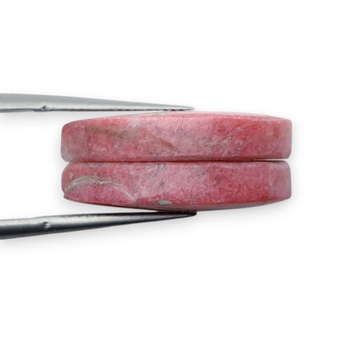 Thulit para kaboszonów z dziurką 21x12 mm nr R730