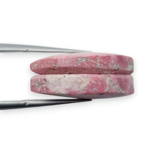 Thulit para kaboszonów z dziurką 21x15 mm nr R724