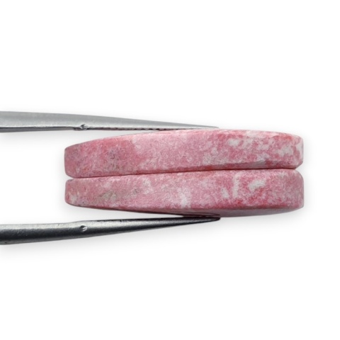 Thulit para kaboszonów z dziurką 24x11 mm nr R710