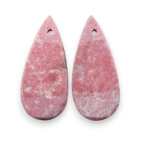 Thulit para kaboszonów z dziurką 24x11 mm nr R710