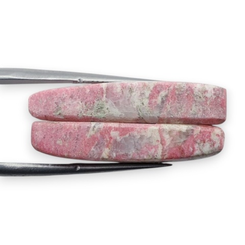 Thulit para kaboszonów z dziurką 27x11 mm nr R725