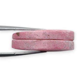 Thulit para kaboszonów z dziurką 27x13 mm nr R667