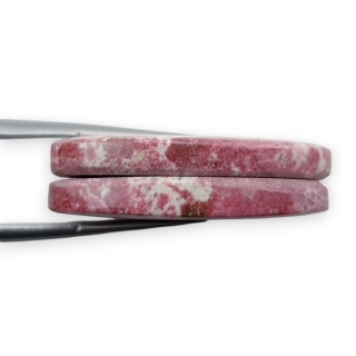 Thulit para kaboszonów z dziurką 27x16 mm nr R732