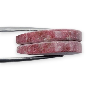 Thulit para kaboszonów z dziurką 27x20 mm nr R707