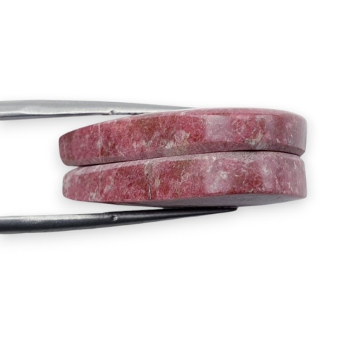 Thulit para kaboszonów z dziurką 27x20 mm nr R707