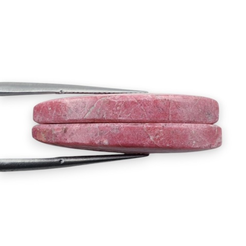 Thulit para kaboszonów z dziurką 28x13 mm nr R709