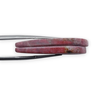 Thulit para kaboszonów z dziurką 37x13 mm nr R705