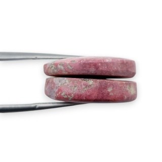 Thulit para kaboszonów z dziurką fi 20mm nr R674