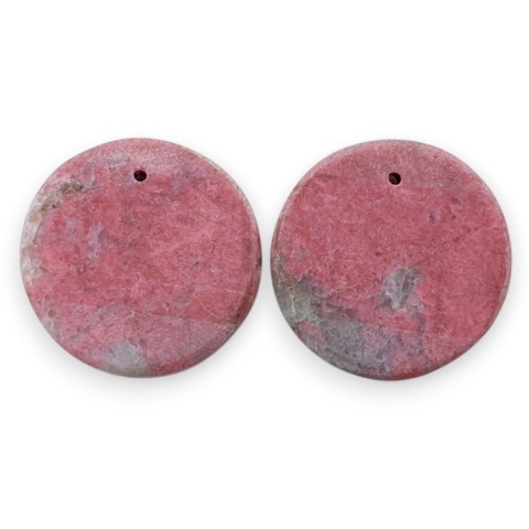 Thulit para kaboszonów z dziurką fi 20mm nr R731