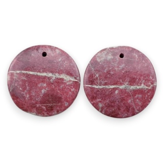 Thulit para kaboszonów z dziurką fi 20mm nr R735