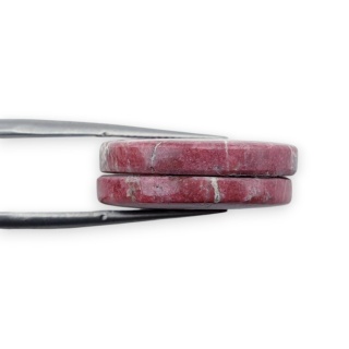 Thulit para kaboszonów z dziurką fi 20mm nr R735