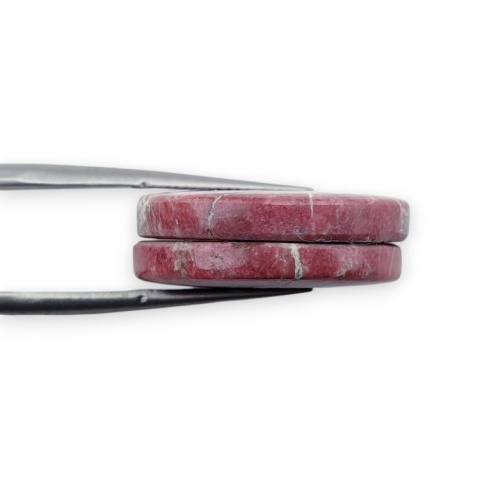 Thulit para kaboszonów z dziurką fi 20mm nr R735