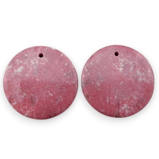 Thulit para kaboszonów z dziurką fi 22mm nr R654