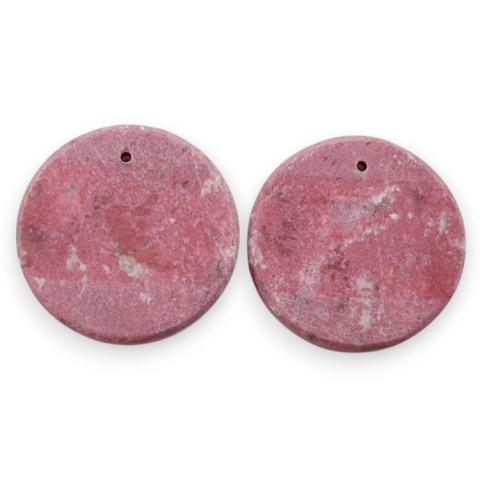 Thulit para kaboszonów z dziurką fi 22mm nr R654