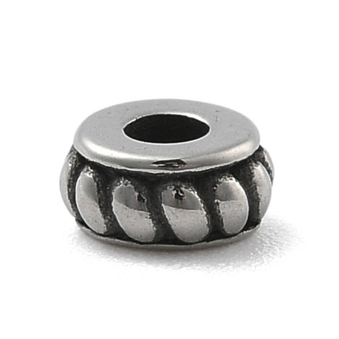 Przekładka ozdobna stal chirurgiczna 316L 5x2,5 mm 1 szt.